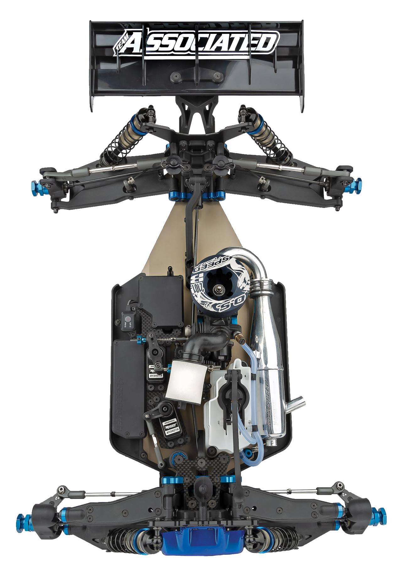 RC8T4 w/Gearbox Upgrade Kit