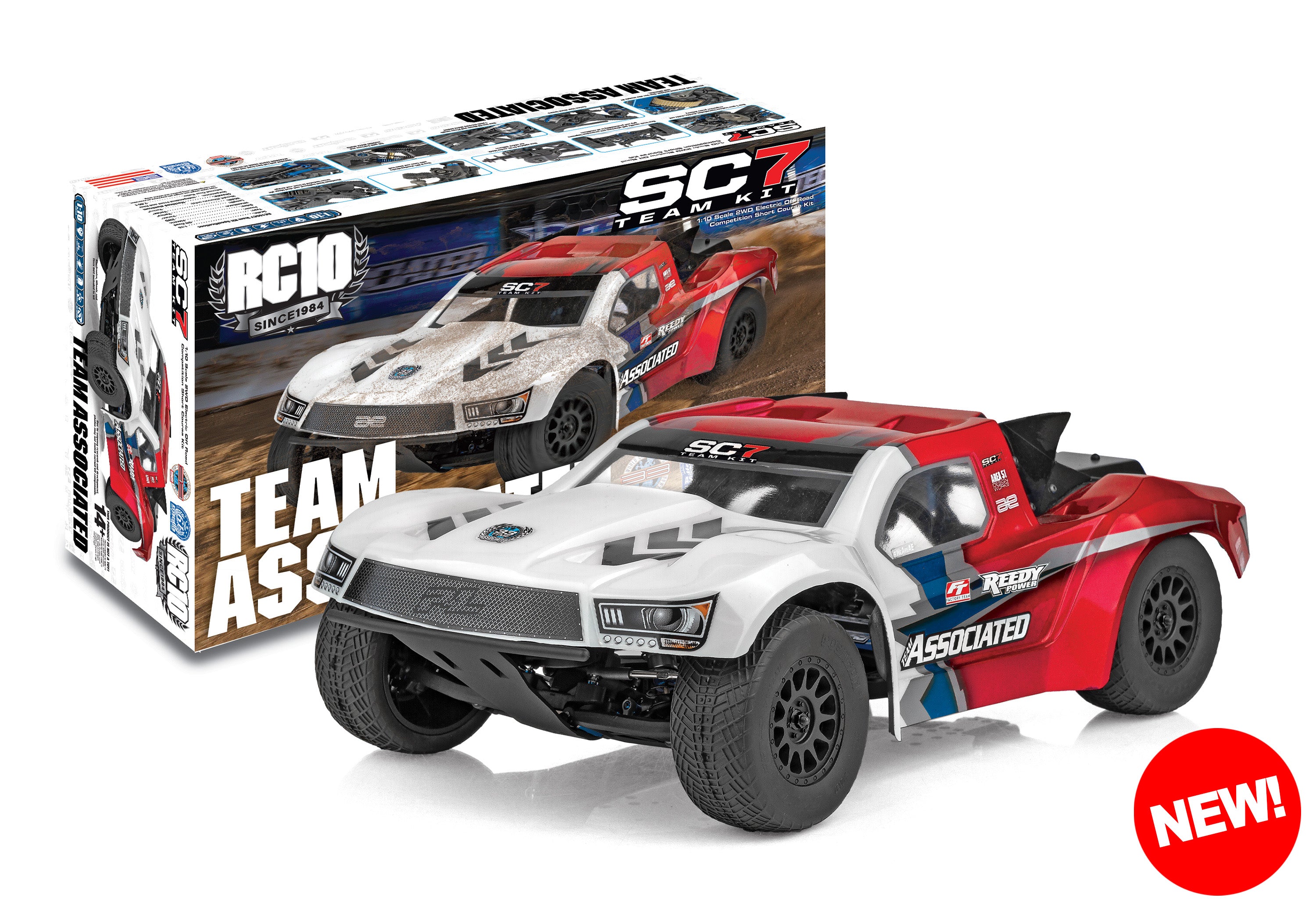 RC10SC7 Short Course Team Kit