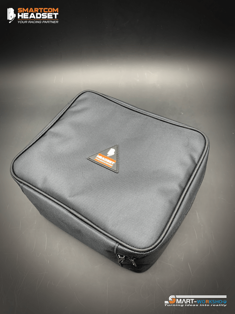 SMART WORKSHOP SMART-COM HEADSET 2PCS - BLACK/BLUE - SCH-8286-17