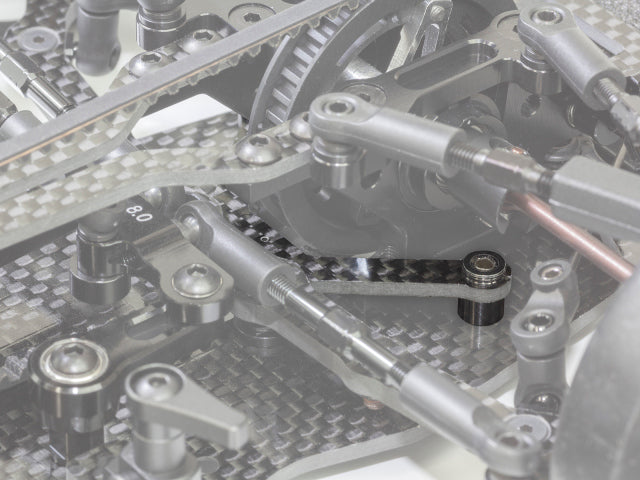 <TS144> CHASSIS BRACE (Front/Graphite)