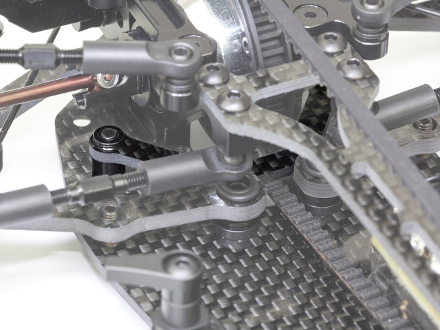 <TS145> CHASSIS BRACE (Rear/Graphite)