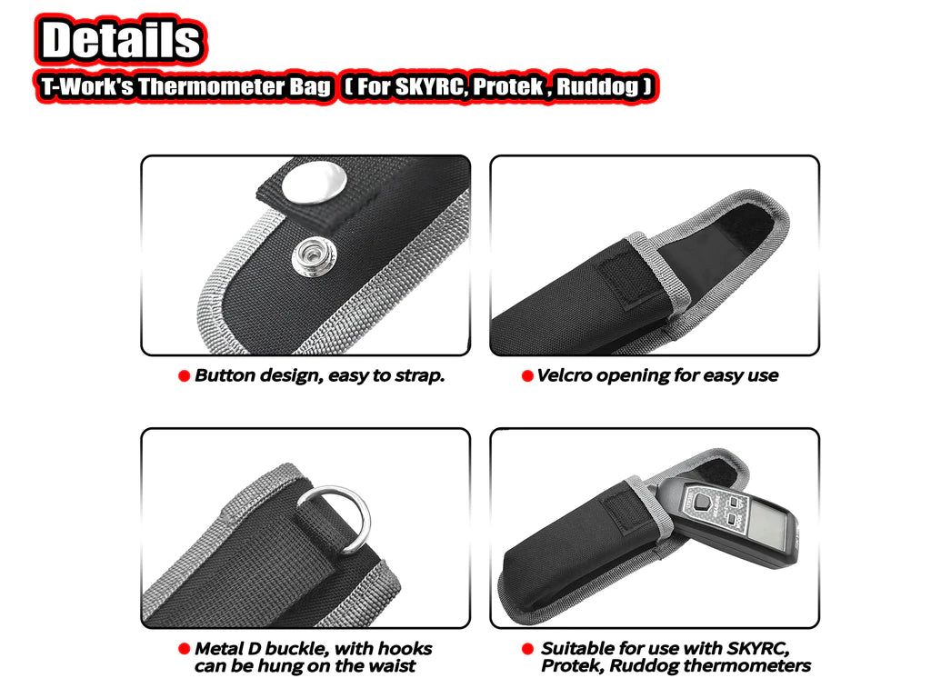 Sky RC Infrared Thermometer w/ T-Works Bag