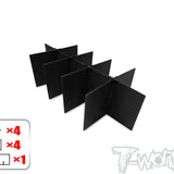 TT-110-GB     T-Work's 1/8 Buggy Tire Carry Bag ( Can store 10 set )