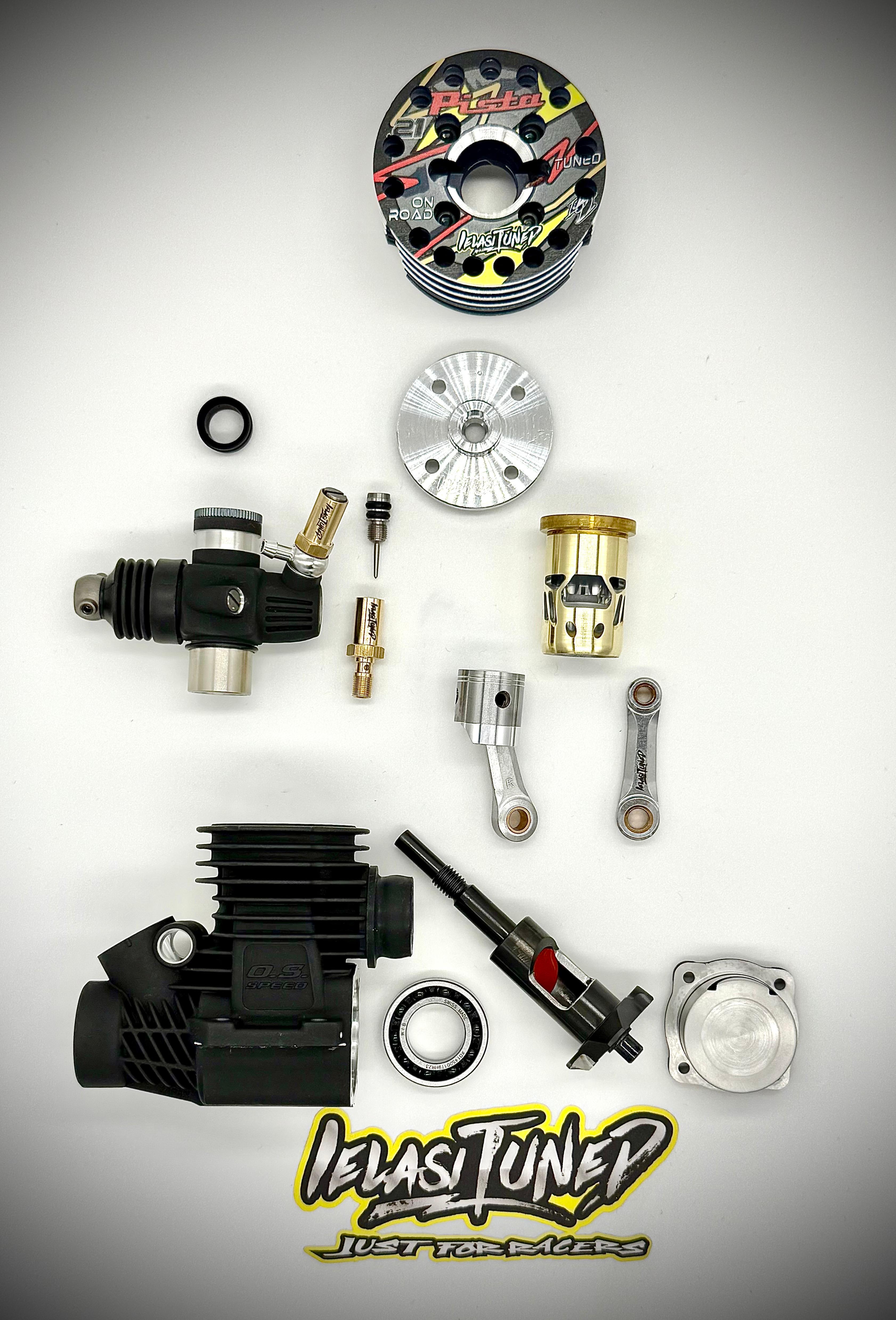 .21 Ielasi Tuned PISTA On-Road RC Nitro Engine