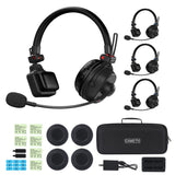CAME-TV WAERO Pro Full Duplex Dual Antenna 1.9G Lightweight Wireless Intercom Headset - 2 Pack