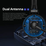 CAME - TV WAERO Pro Full Duplex Dual Antenna 1.9G Lightweight Wireless Intercom Headset - Remote - CAME - TV