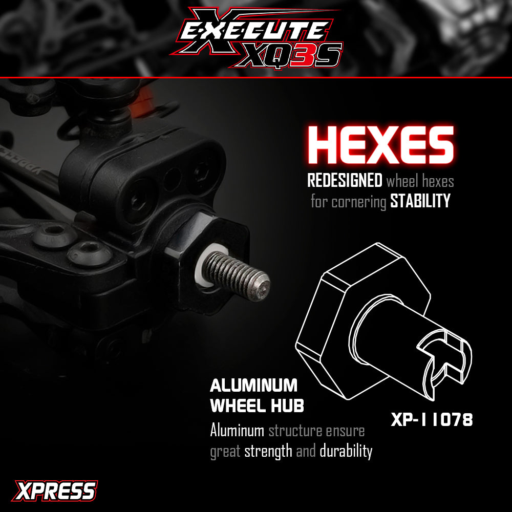 Xpress Execute XQ3S 1/10 Sport 4WD Touring Car Kit