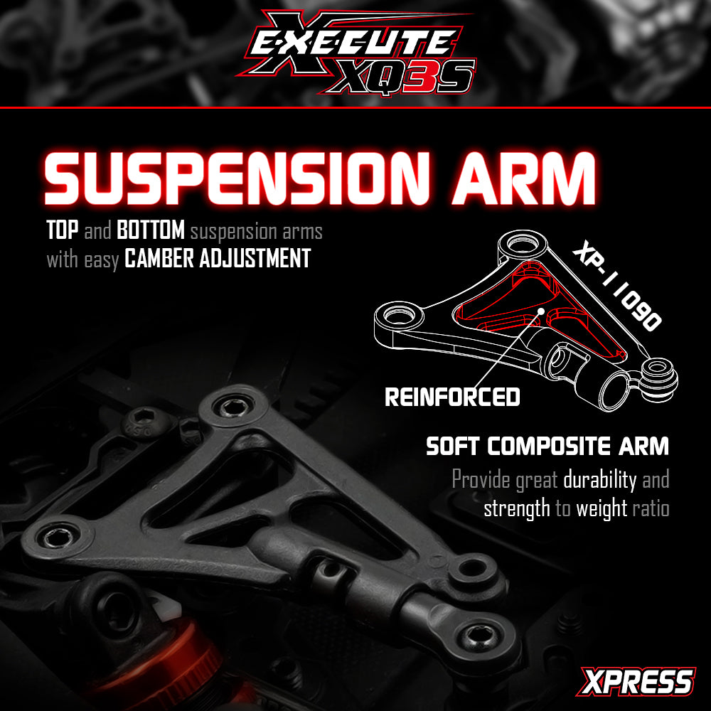 Xpress Execute XQ3S 1/10 Sport 4WD Touring Car Kit