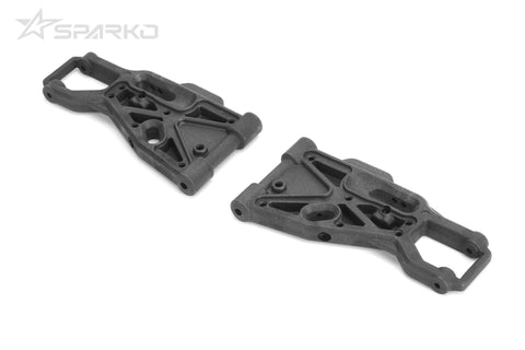 Sparko F8 Front Lower Suspension Arms (Soft) (Left & Right) (F81036OP)