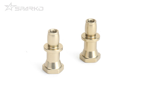 Sparko F8 Shock Ball Stud Offset 2mm for Rear (2pcs) (F84013-2)