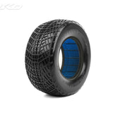 JETKO Positive 1/10 SCT Mounted Tyres (Pre-Glued) NEW OFFSET (+3 OFFSET TO SUIT AE )