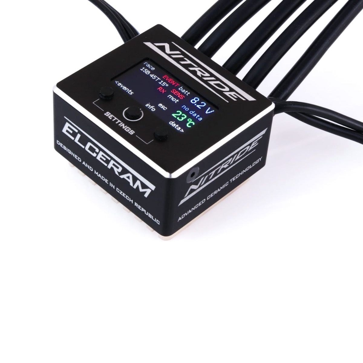 ELCERAM ELECTRONIC SPEED CONTROLLER NITRIDE 1/10 G1 180 AMP ELC001
