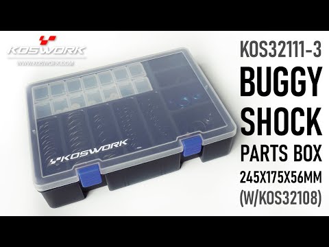 Buggy Shock Parts Box (w/KOS32108) 245x175x56mm