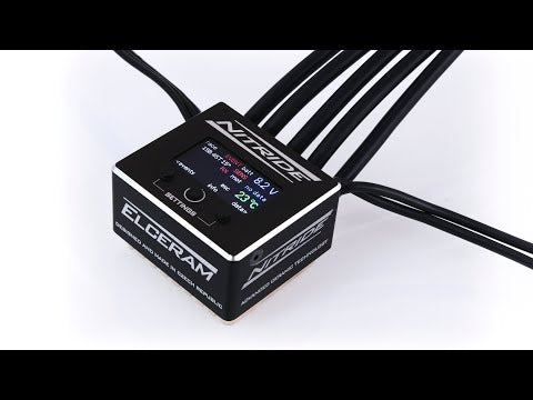 ELCERAM ELECTRONIC SPEED CONTROLLER NITRIDE 1/10 G1 180 AMP ELC001