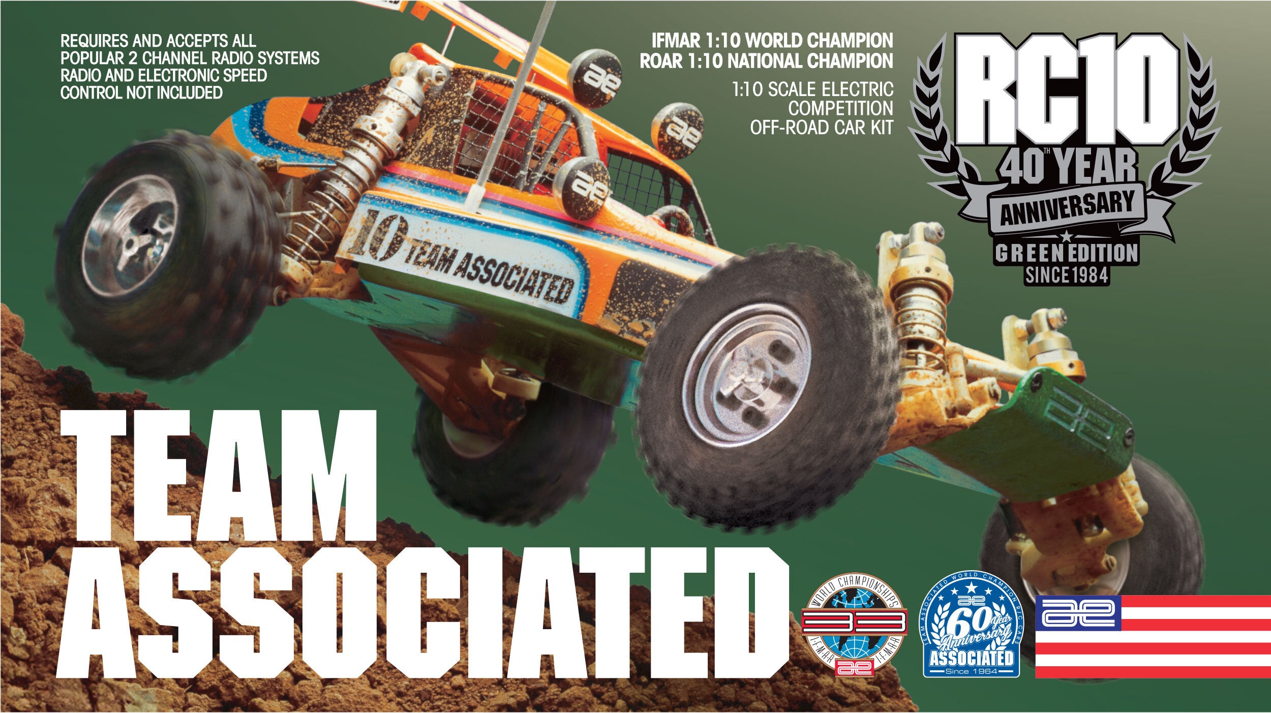 RC10 Classic 40th Anniversary Green Edition