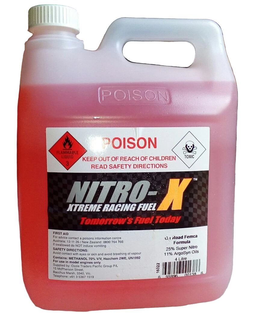 25% NITRO-X 4L Competition Fuel