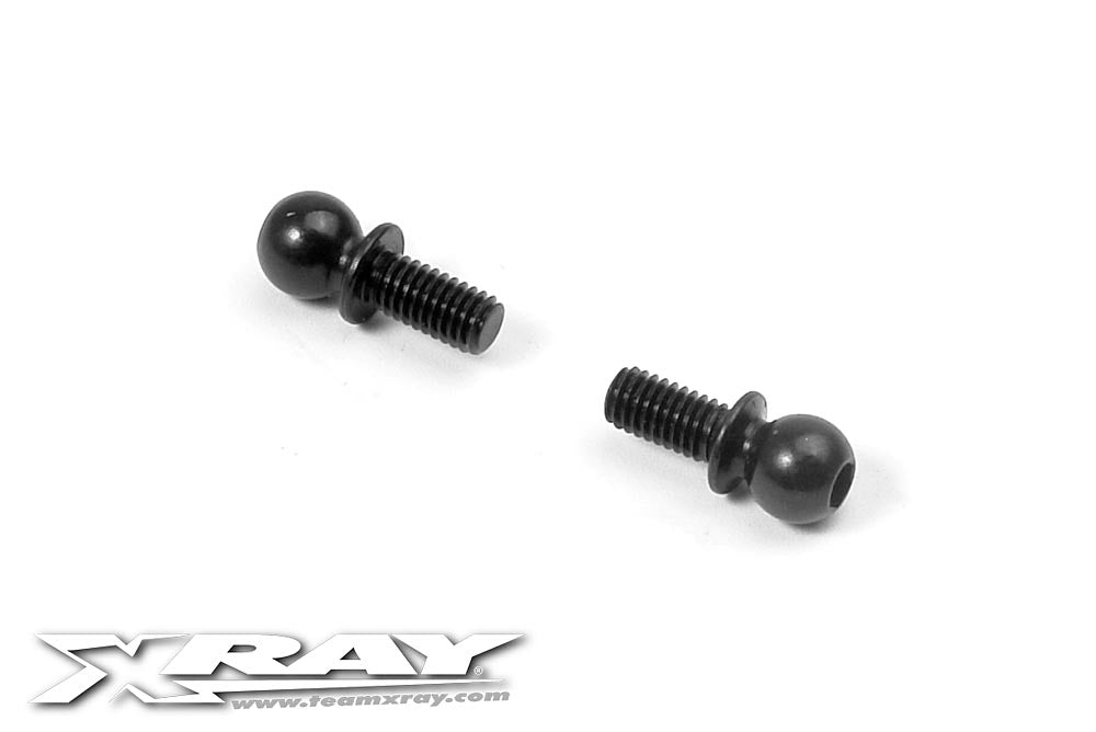 XRAY Ball End 4.9mm With Thread 6mm (2) - XY362650