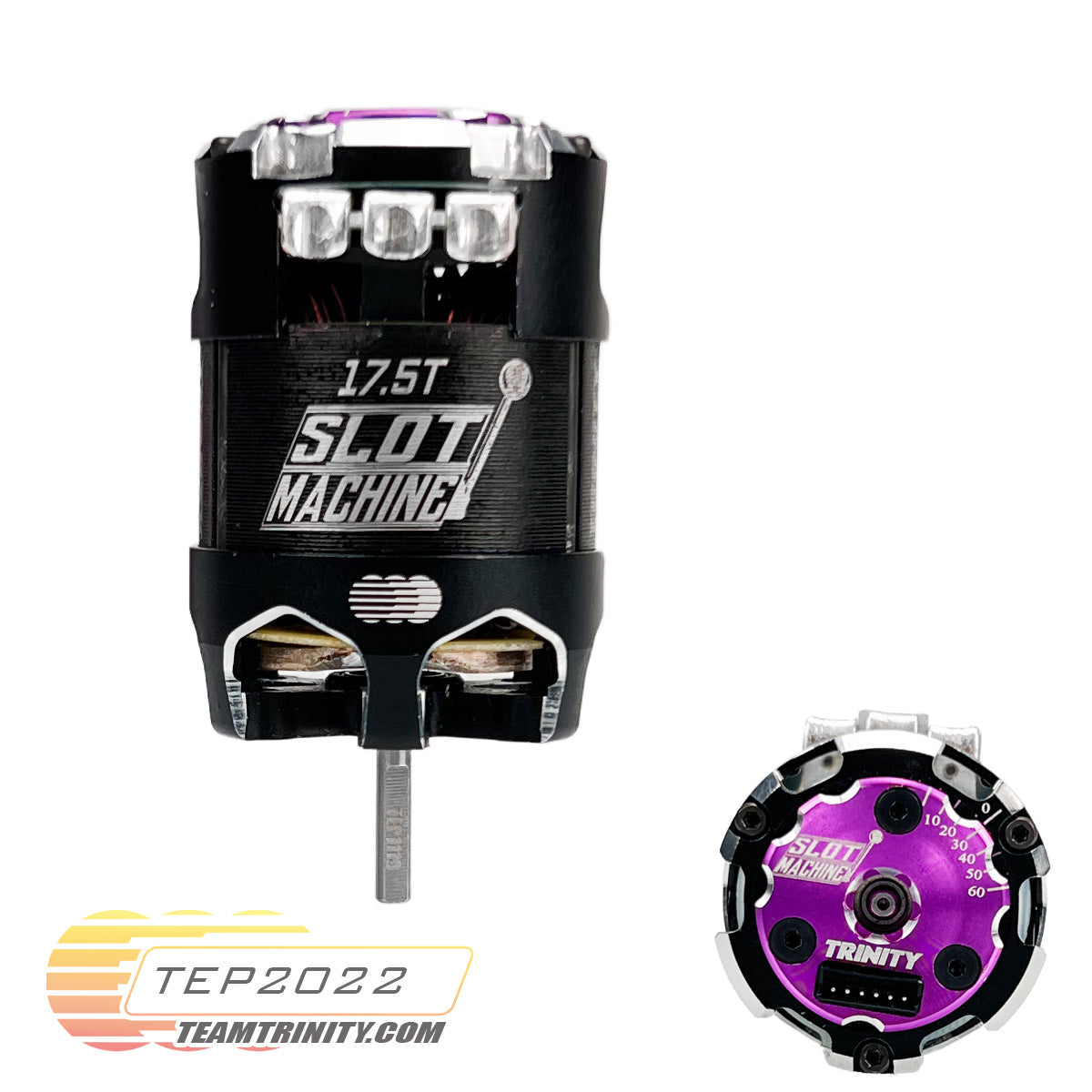 Team Trinity Slot Machine 17.5T Race Spec BL Motor w/ TEP1119 Rotor