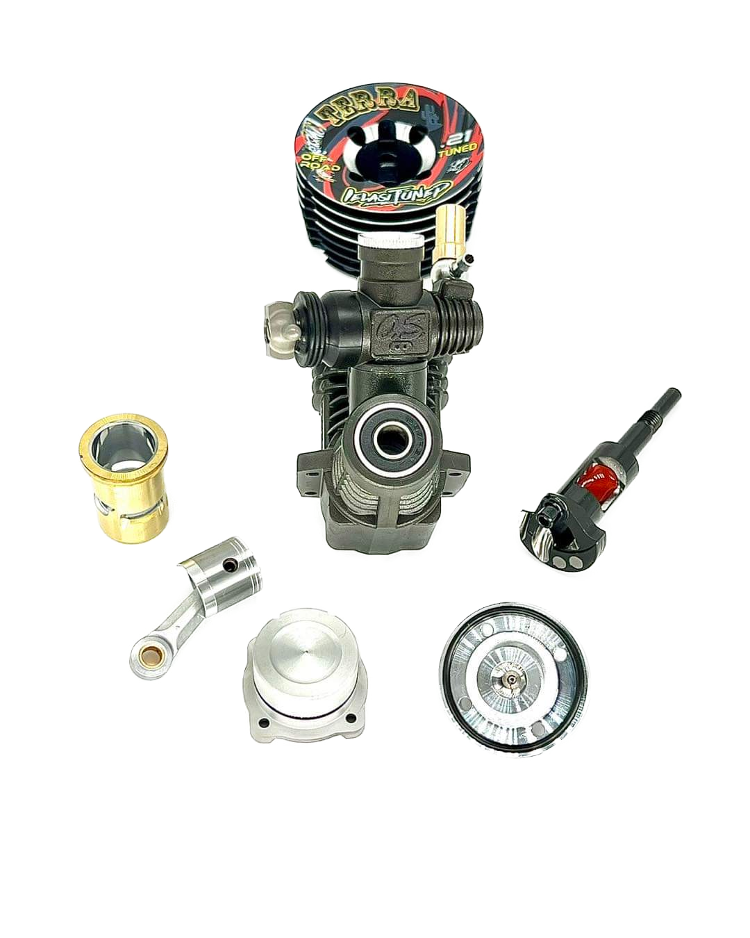 .21 Ielasi Tuned TERRA 1/8 Off-Road Nitro Engine