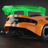 GT huge racing clear wing set for VPR drag body shell - Speedy RC