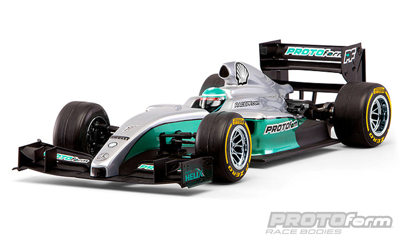F1-Fifteen Clear Body for 1:10 Formula 1
