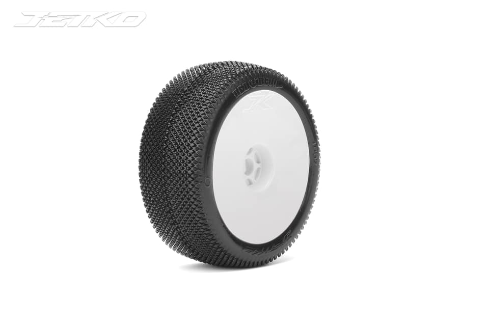 JETKO RED DEVIL 1/8 Buggy Pre-Glued Tires (pair)