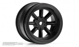 PROTOform VT Rear Wheels Black (31mm) - Speedy RC