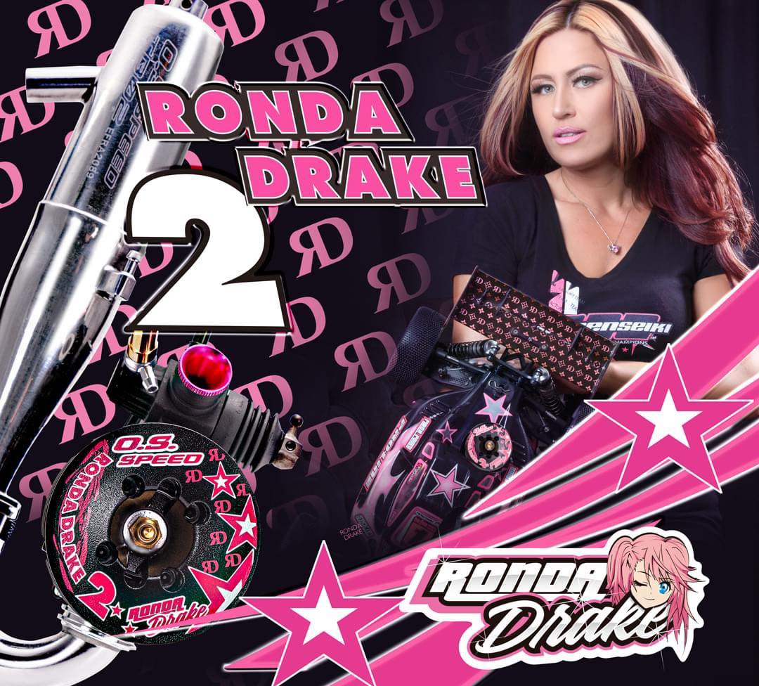 O.S. Speed B21 Ronda Drake Pink Edition 2 (Engine Only)