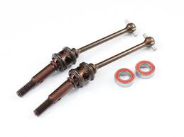 Radtec XRAY T4 Premium Steel Double Joint Drive Shaft Set 50MM Version 2