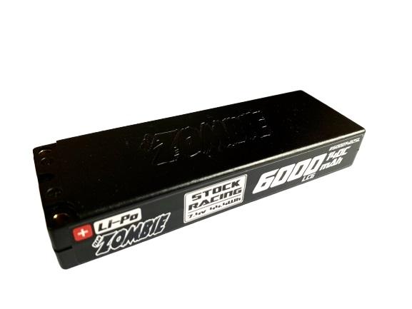 Team Zombie LiPo Battery 7.4v 6000mah 140c (Stock Racing)