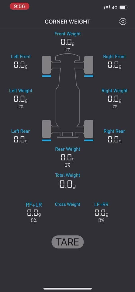 SkyRC Bluetooth Corner Weight System w/ T-Works Case