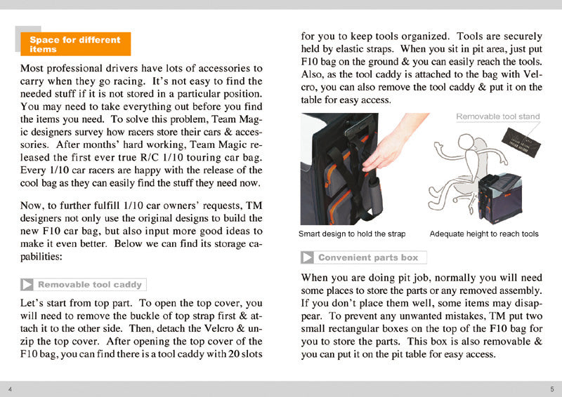 Team Magic Formula 10 Supra Car/Buggy Bag