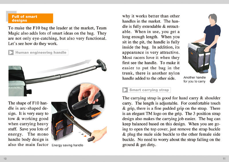 Team Magic Formula 10 Supra Car/Buggy Bag