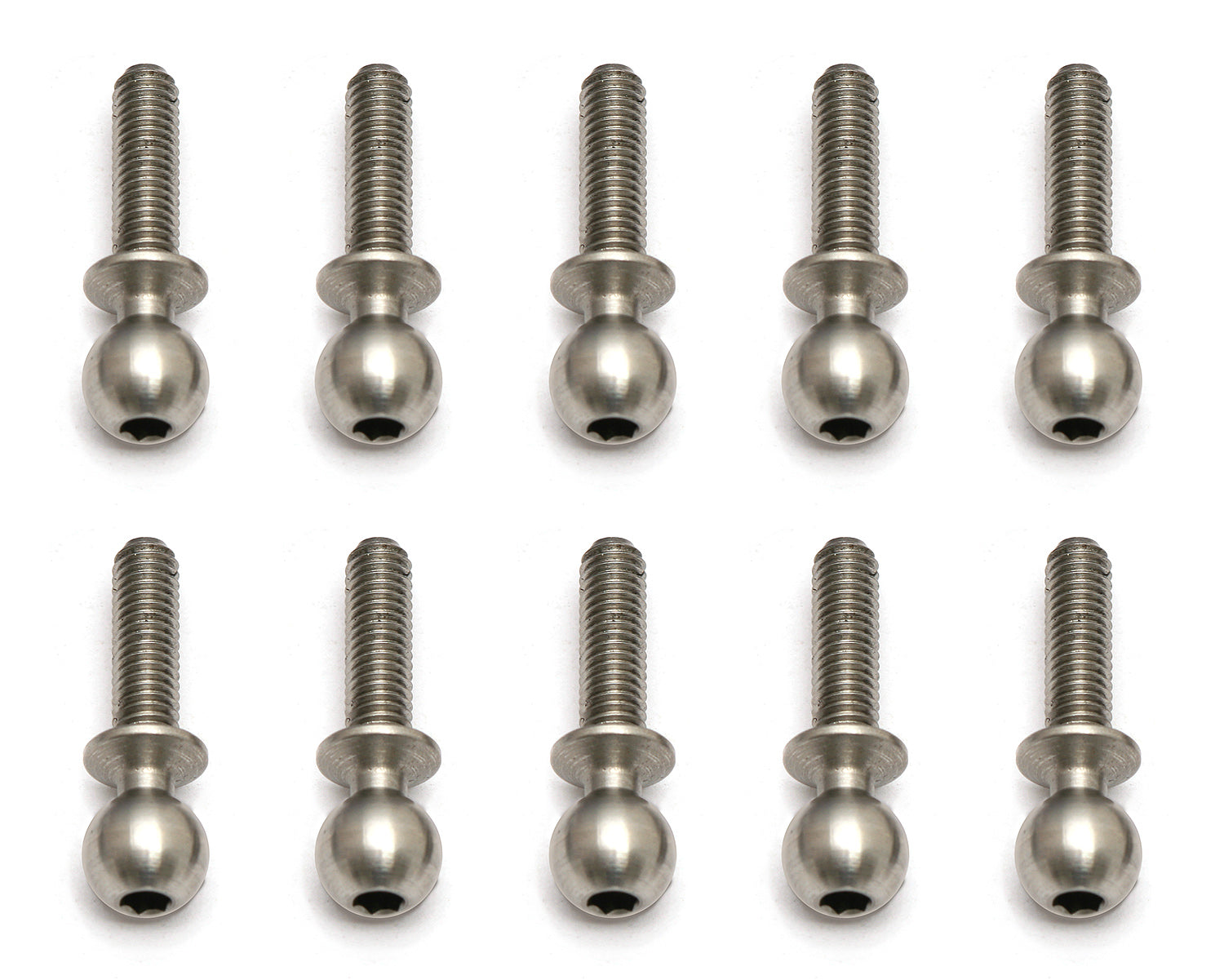 Heavy-duty Ballstuds, 10 mm, long neck