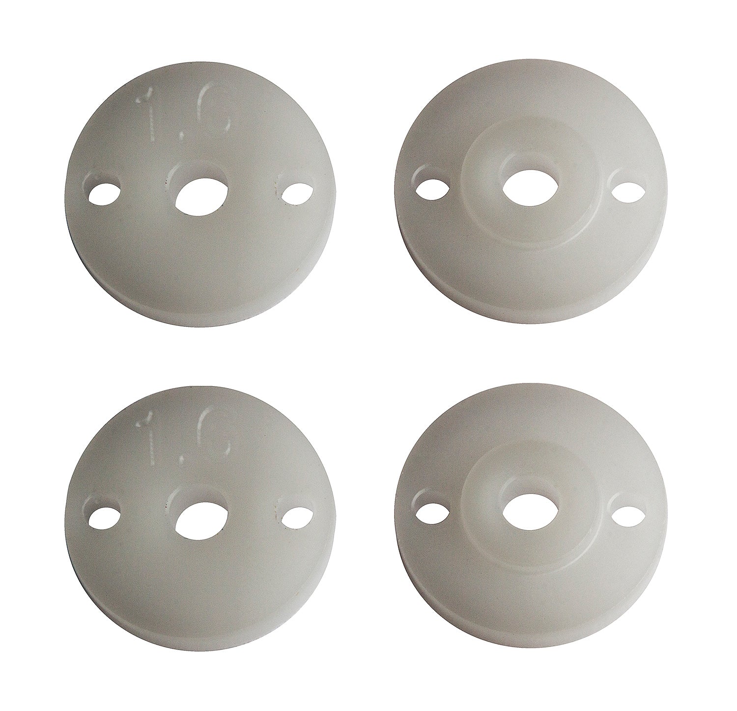 FT 12mm Shock Pistons V2, 2x1.6, thin (ASS91621)