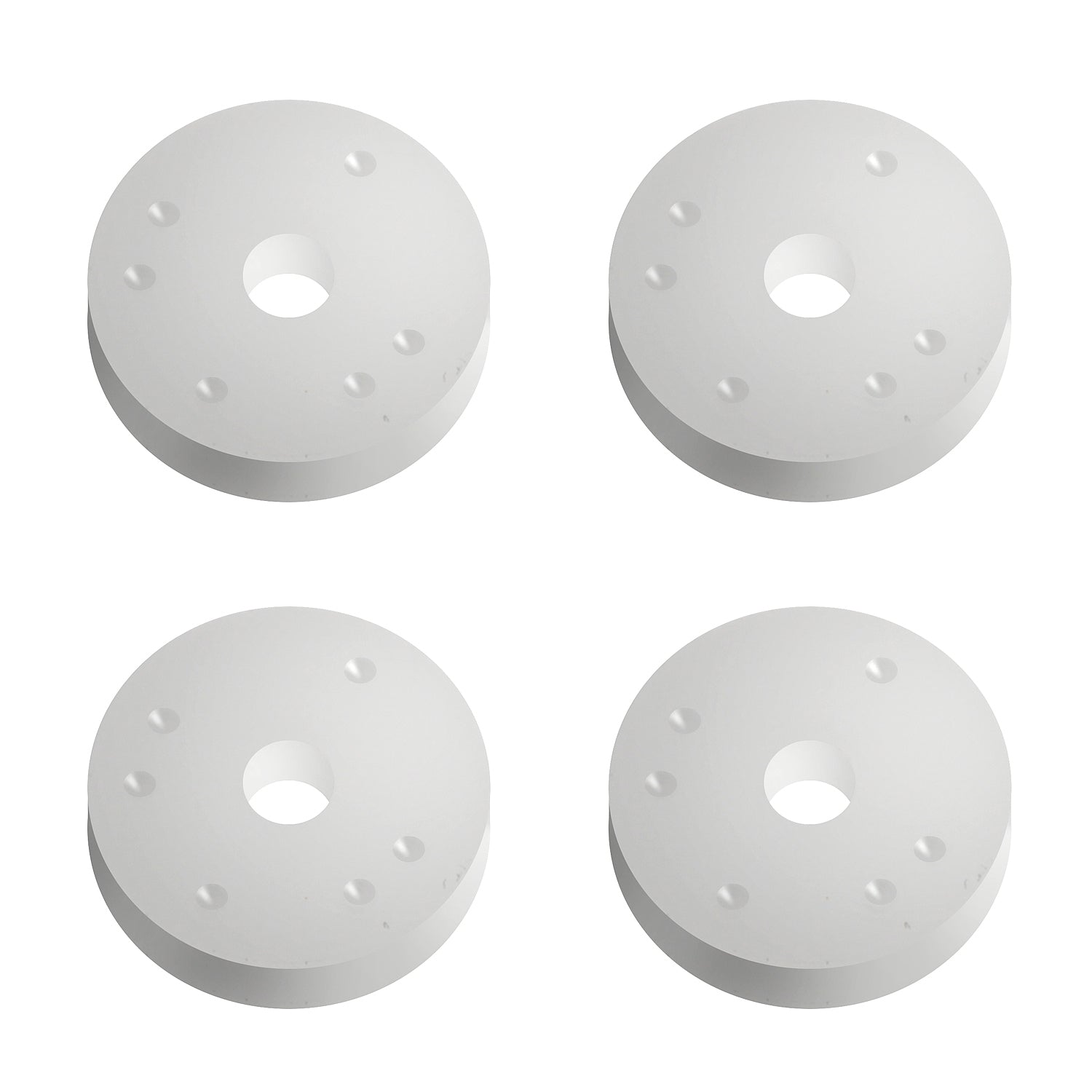 FT 12mm Shock Pistons V2, blank, flat (ASS91630)