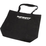 INFINITY CANVAS TOTE BAG (Black / L size) A0073 - Speedy RC