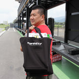 INFINITY CANVAS TOTE BAG (Black / L size) A0073 - Speedy RC
