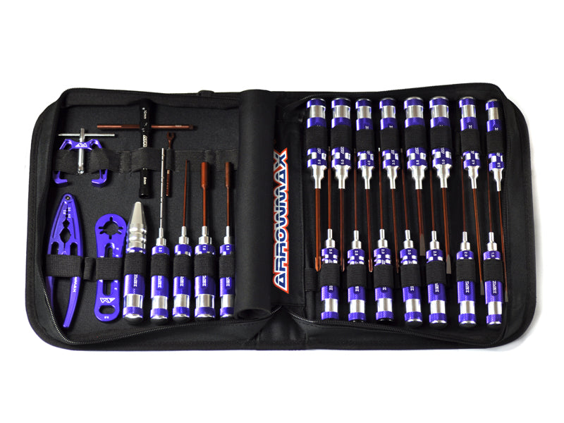 ARROWMAX AM Toolset For On-Road (25Pcs) With Tools Bag AM-199402