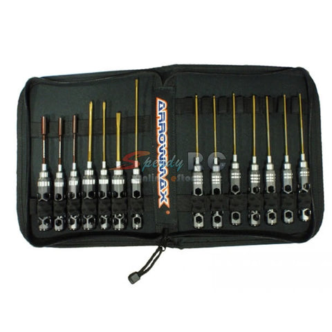 ArrowMax Honeycomb Toolset (14pcs) with Tools bag AM-199407 - Speedy RC