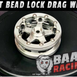 Front Bead Lock Drag Wheels BAAD RACING Billet Bead Lock - Speedy RC