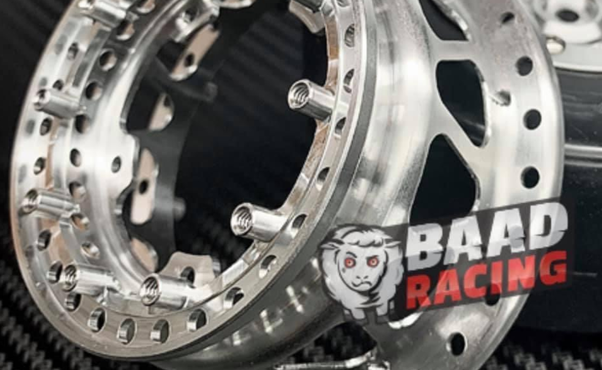 Performance Cut – Rear Bead Lock Drag Wheels BAAD RACING Billet Bead Lock