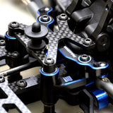EXOTEK 1935 - B74 +4 HD STEERING RACK, 7075 2 COLOR ANODIZED - Speedy RC