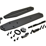 EXOTEK B6.3 B6.2 WHEELIE BAR SET, CF ADJUSTABLE - Speedy RC