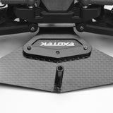 EXOTEK 2003 - B6 DRAG FRONT BUMPER SET, ALLOY, CF AND FOAM - Speedy RC