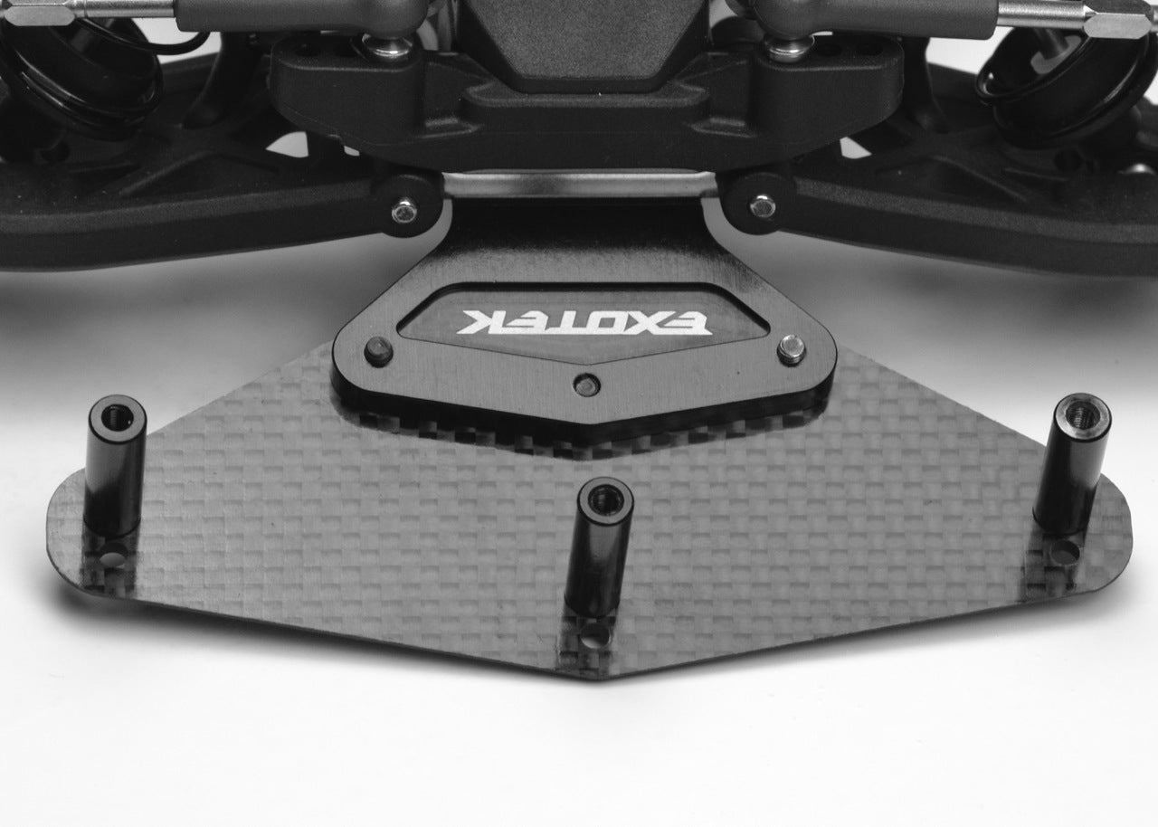 EXOTEK 2003 - B6 DRAG FRONT BUMPER SET, ALLOY, CF AND FOAM