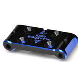 EXOTEK 2044 - B6.3 HD FRONT BULKHEAD, 7075 2 COLOR ANODIZED - Speedy RC