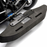 DR10 / DR10M FRONT BUMPER SET, ALLOY, CF AND FOAM WITH GNSS SLOT - ETK-2091 - Speedy RC