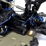 B6 ALLOY DRAG GEAR BOX SET, with motor plate and sway bar mounts - Speedy RC