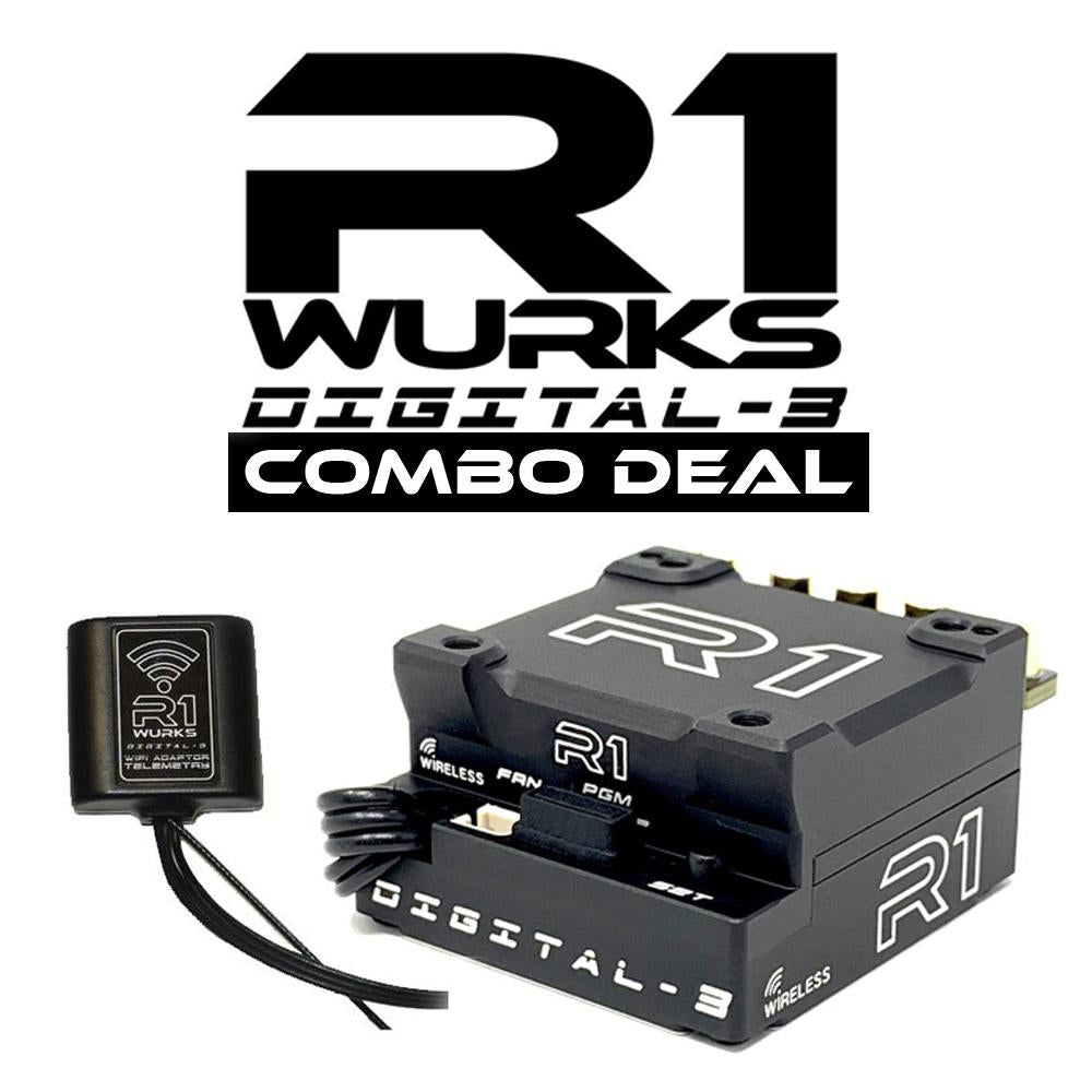 R1 WURKS DIGITAL 3 SPEED CONTROLLER & WIFI MODULE COMBO